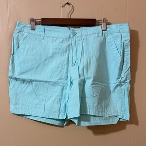 Columbia Light Blue Women's Bermuda Shorts